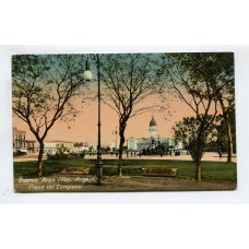 CIUDAD DE BUENOS AIRES CONGRESO ANTIGUA TARJETA POSTAL